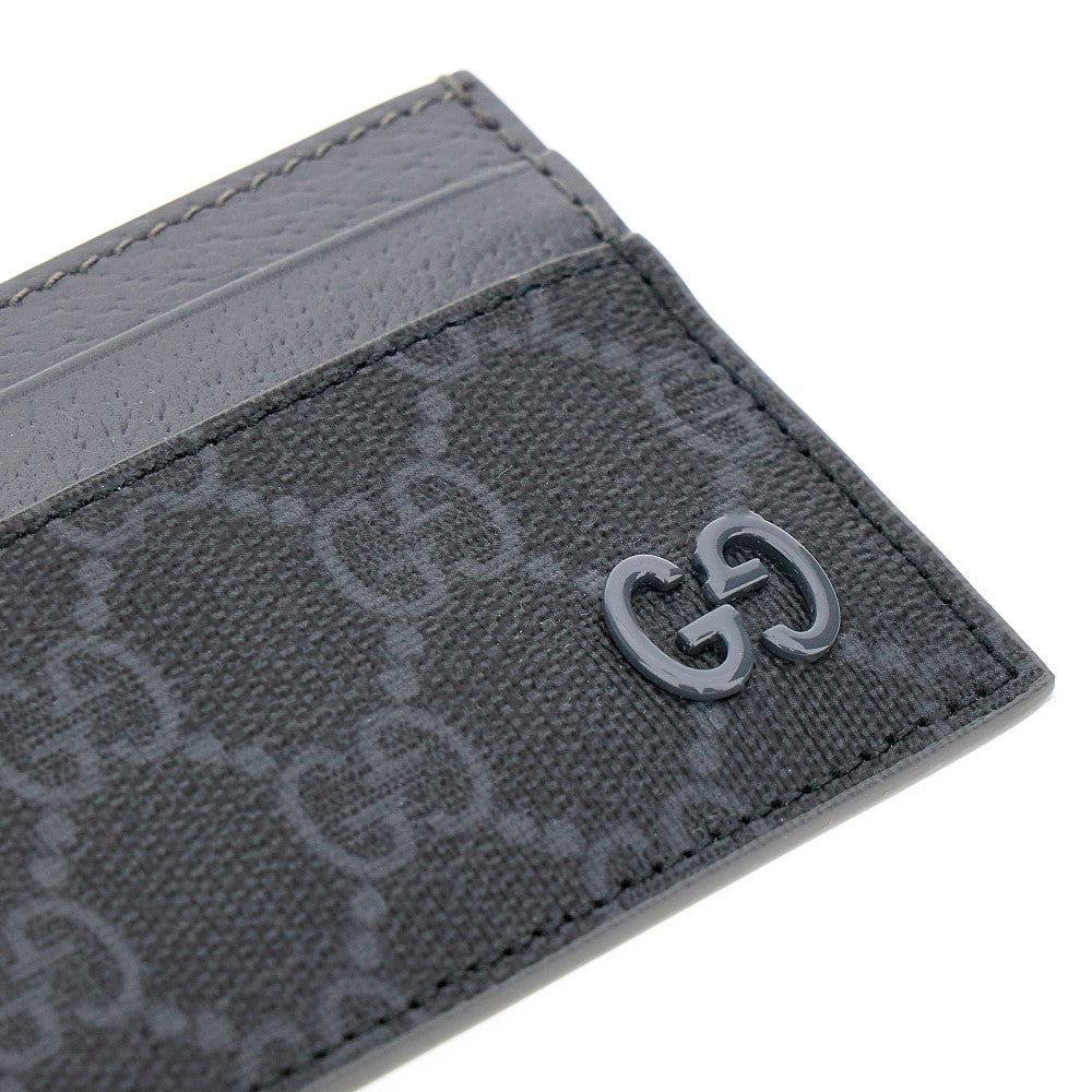 Cardholder with lacquered GG detail