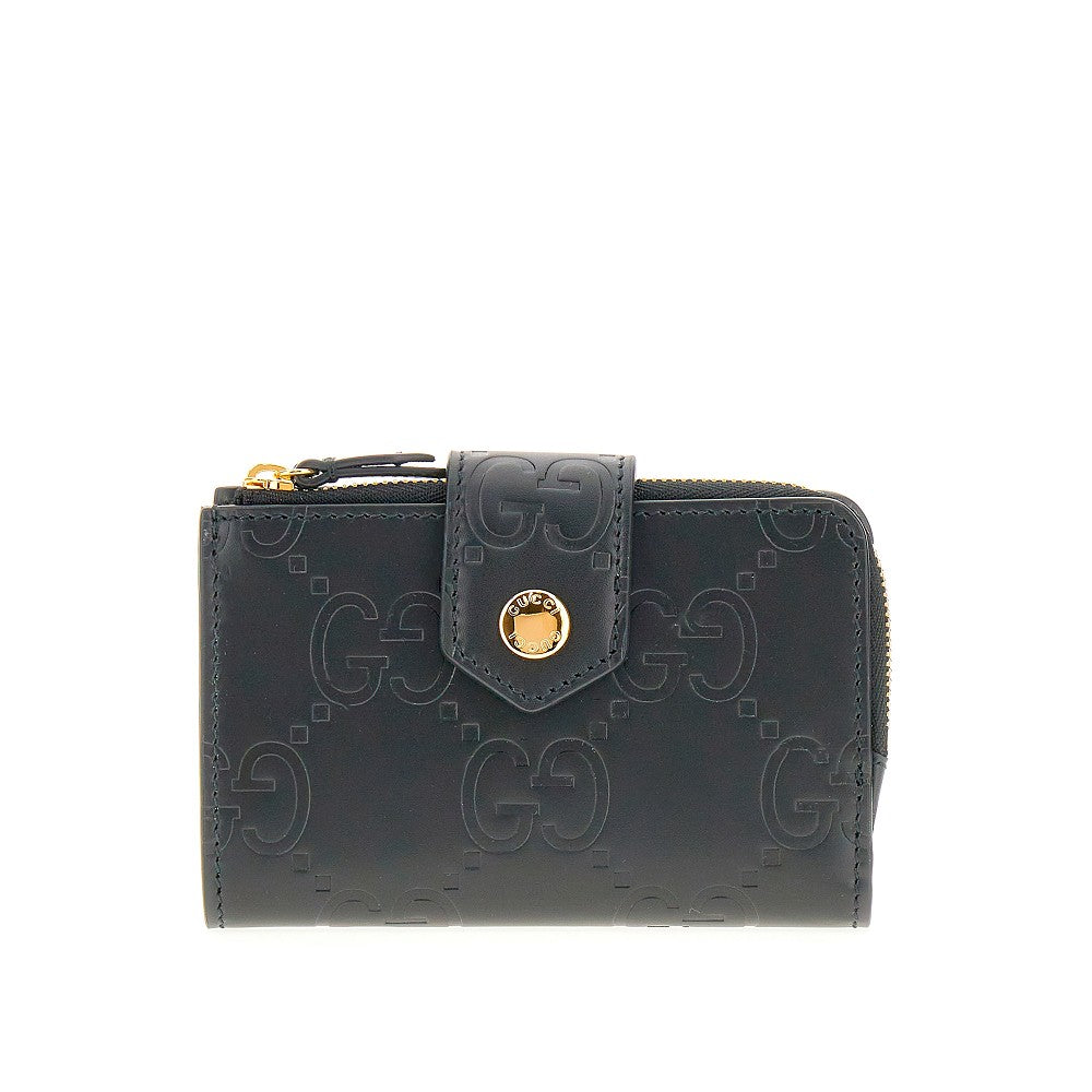 &#39;GG&#39; leather medium wallet