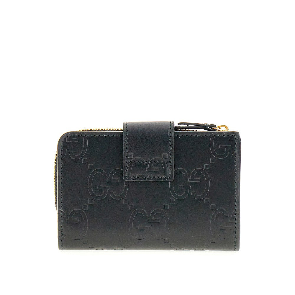 &#39;GG&#39; leather medium wallet