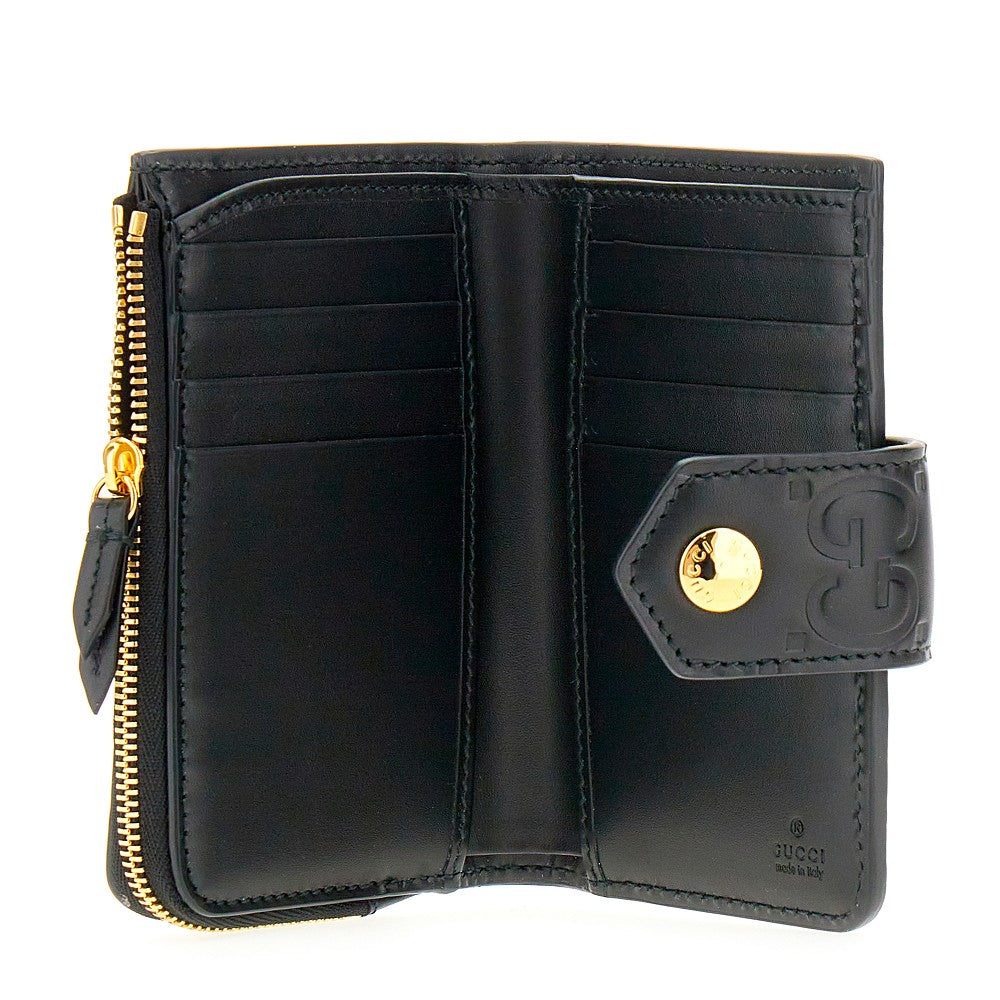 &#39;GG&#39; leather medium wallet