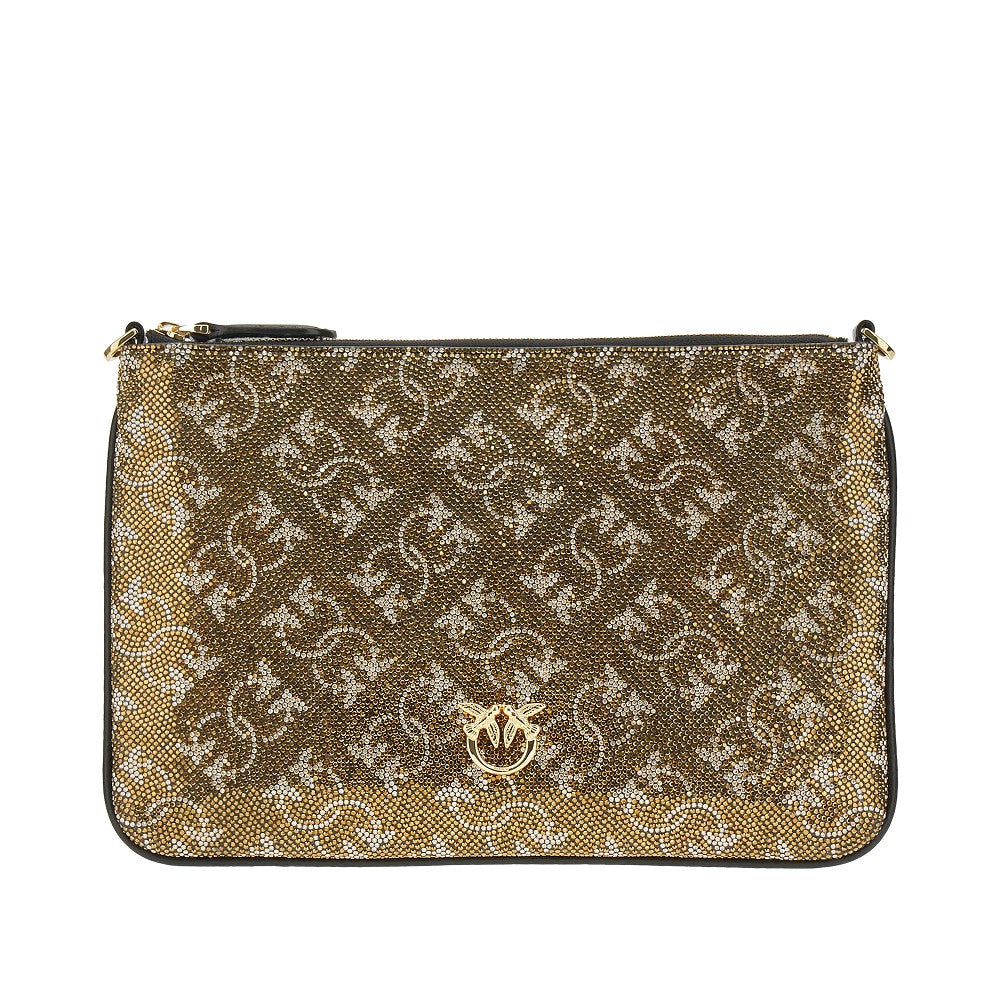 Monogram Strass Flat Classic pouch