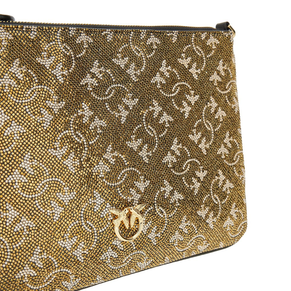 Monogram Strass Flat Classic pouch