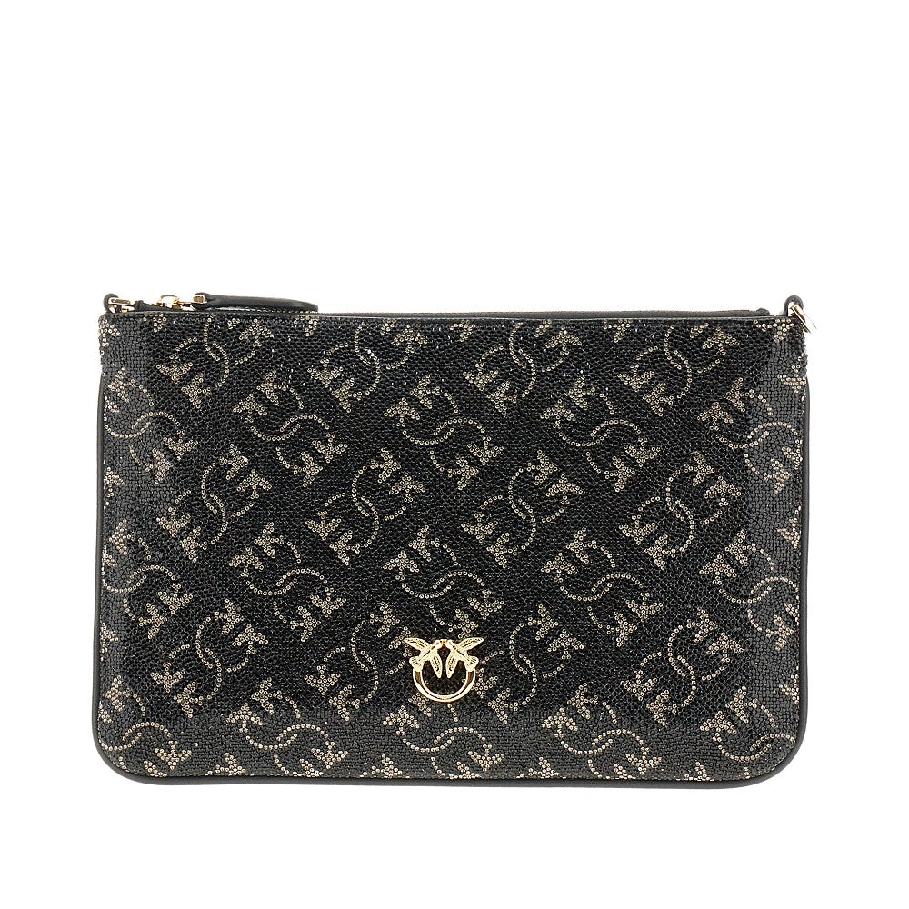 Pochette Flat Classic Monogram Strass